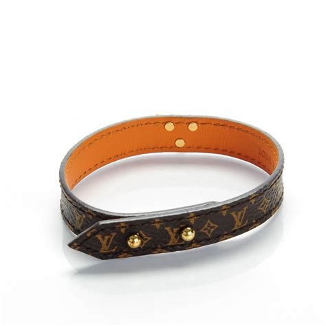 lv leather bracelet mens|louis vuitton v leather bracelet.